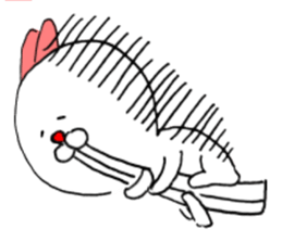 Snaggletooth rabbit sticker #5975327