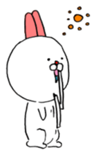 Snaggletooth rabbit sticker #5975328