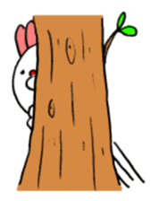 Snaggletooth rabbit sticker #5975330