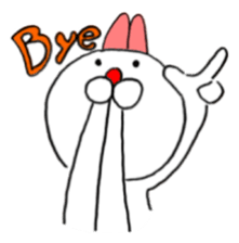 Snaggletooth rabbit sticker #5975337