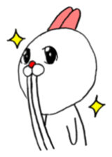 Snaggletooth rabbit sticker #5975338
