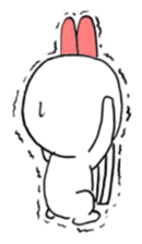 Snaggletooth rabbit sticker #5975341
