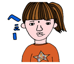 mole woman mari sticker sticker #5975425