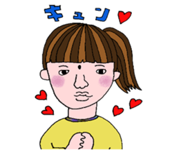 mole woman mari sticker sticker #5975440