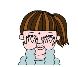 mole woman mari sticker sticker #5975448