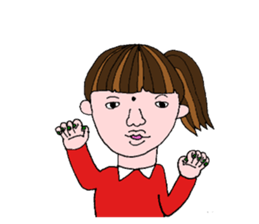 mole woman mari sticker sticker #5975462