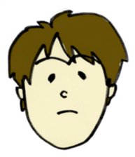 Sticker of the fluffy person sticker #5975648