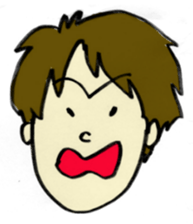 Sticker of the fluffy person sticker #5975650