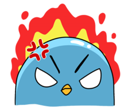 Yurukawa Penguin sticker #5975673