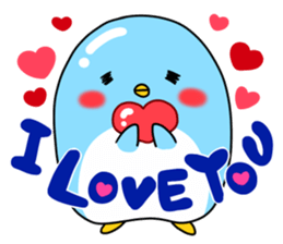 Yurukawa Penguin sticker #5975683