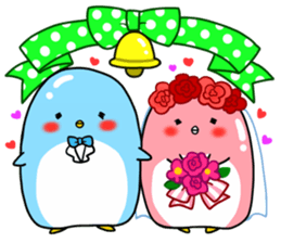 Yurukawa Penguin sticker #5975687