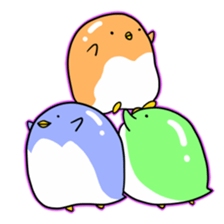 Yurukawa Penguin sticker #5975691