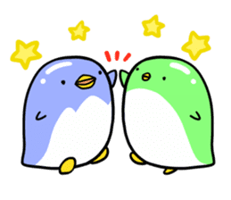 Yurukawa Penguin sticker #5975693