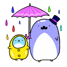 Yurukawa Penguin sticker #5975694