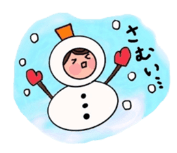 A girl, a puppy, and a kitty sticker #5976137