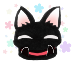 Black Cat "Sora" sticker #5976210
