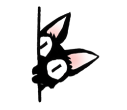 Black Cat "Sora" sticker #5976232