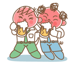 Family & Dog - Adult TOTTO Ver. sticker #5976537