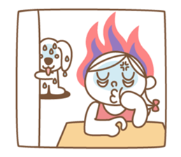 Family & Dog - Adult TOTTO Ver. sticker #5976539