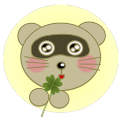 "Ponchan" of raccoon