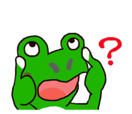 Takashi of the frog 2a sticker #5976921