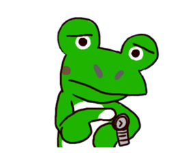 Takashi of the frog 2a sticker #5976924