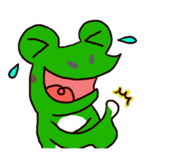 Takashi of the frog 2a sticker #5976927