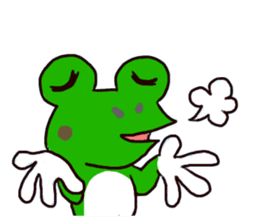 Takashi of the frog 2a sticker #5976928