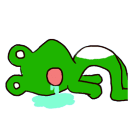 Takashi of the frog 2a sticker #5976935
