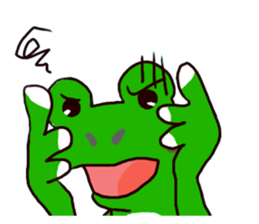 Takashi of the frog 2a sticker #5976945