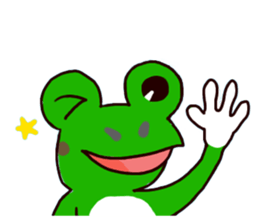 Takashi of the frog 2a sticker #5976952