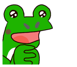 Takashi of the frog 2a sticker #5976953