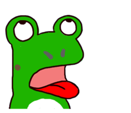 Takashi of the frog 2a sticker #5976958