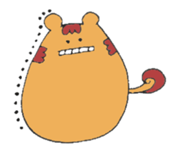 Squirrel 'P-taro' ((Hakata dialect)) sticker #5977140