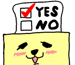 Naughty tissue paper sticker #5977802