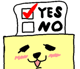 Naughty tissue paper sticker #5977802