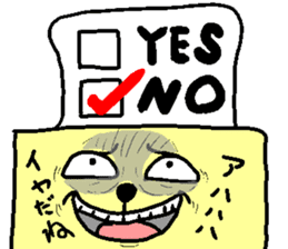 Naughty tissue paper sticker #5977803