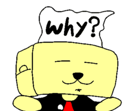 Naughty tissue paper sticker #5977813