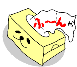 Naughty tissue paper sticker #5977815