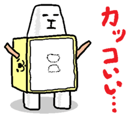 Naughty tissue paper sticker #5977834