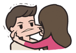 HIM & HER 2 sticker #5978336