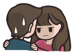 HIM & HER 2 sticker #5978344