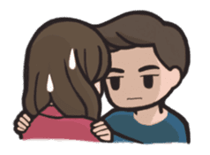 HIM & HER 2 sticker #5978345