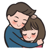 HIM & HER 2 sticker #5978351