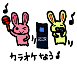 Screamer-chan and cheerer-upper-chan sticker #5978436