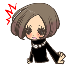 Cute girls stickers 2 sticker #5978688