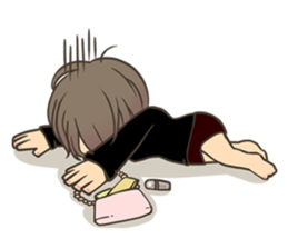 Cute girls stickers 2 sticker #5978706