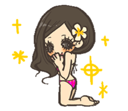 Cute girls stickers 2 sticker #5978718