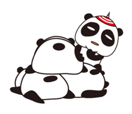 shirome panda 2 sticker #5979241