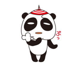 shirome panda 2 sticker #5979247